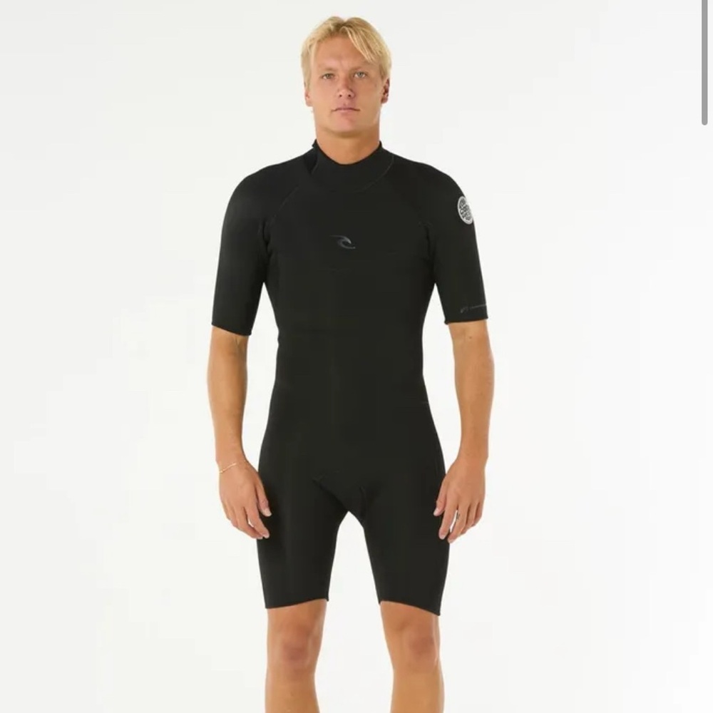 Rip Curl Dawn Patrol Men's Black Short Sleeve Wetsuit size large